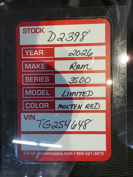 New 2026 RAM 3500 Limited image 35