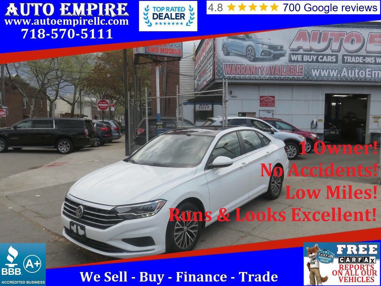 Used 2019 Volkswagen Jetta SE FWD image 1