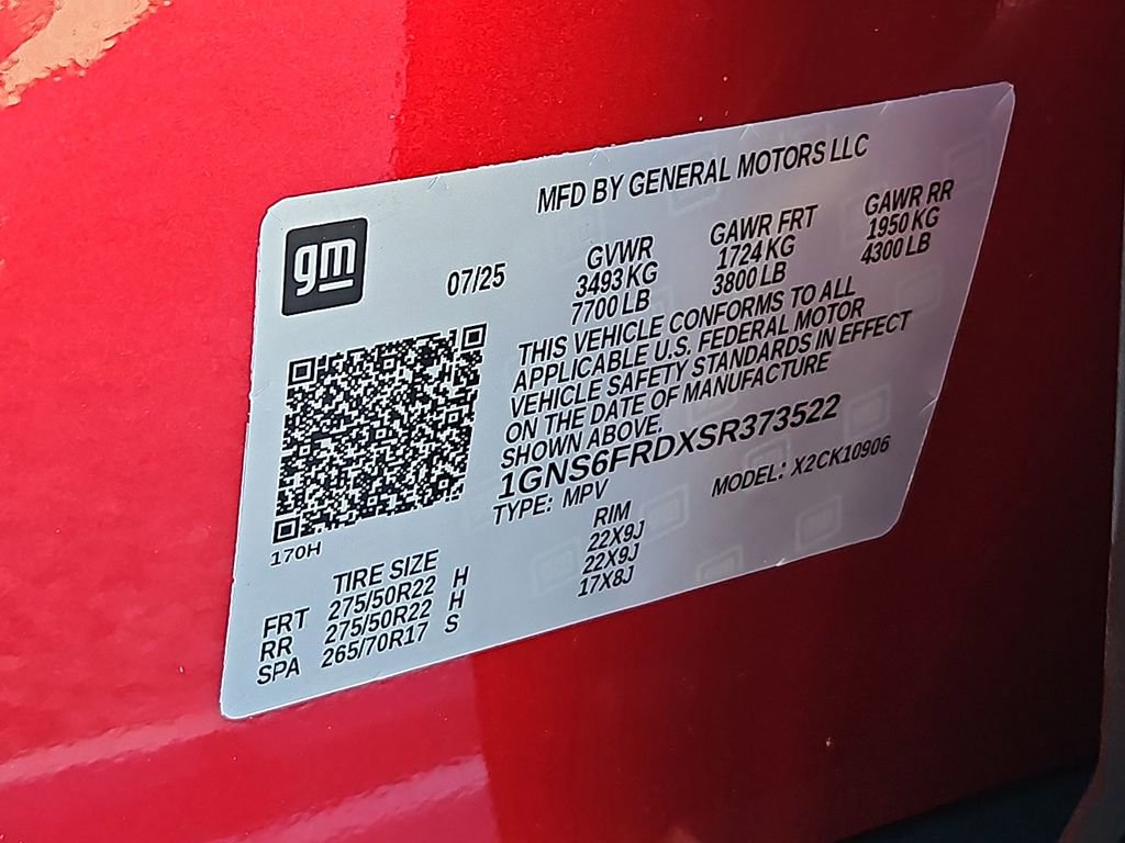 New 2025 Chevrolet Suburban Premier image 20