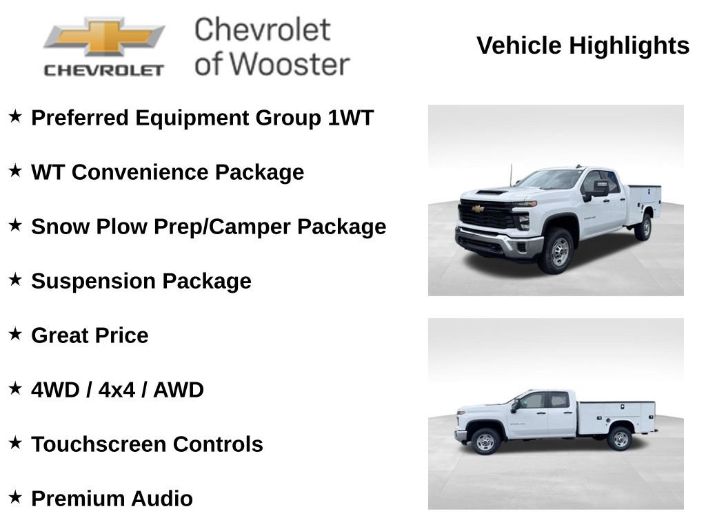 New 2025 Chevrolet Silverado 2500 W/T w/ WT Convenience Package AWD/4WD video 2