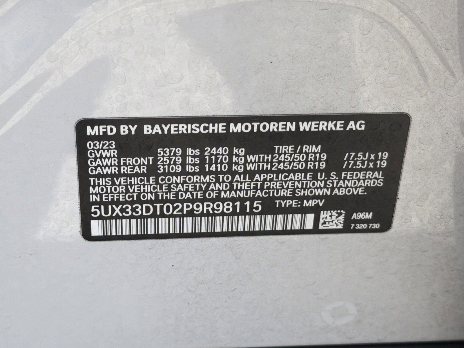 Certified 2023 BMW X4 xDrive30i w/ Convenience Package AWD/4WD image 37