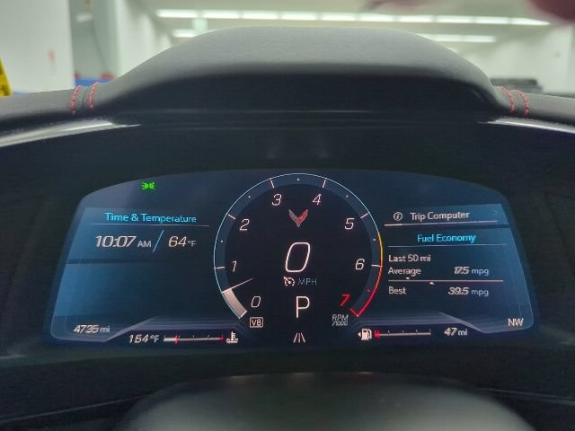 Used 2021 Chevrolet Corvette Stingray Coupe w/ Chrome Exterior Badge Package RWD image 13
