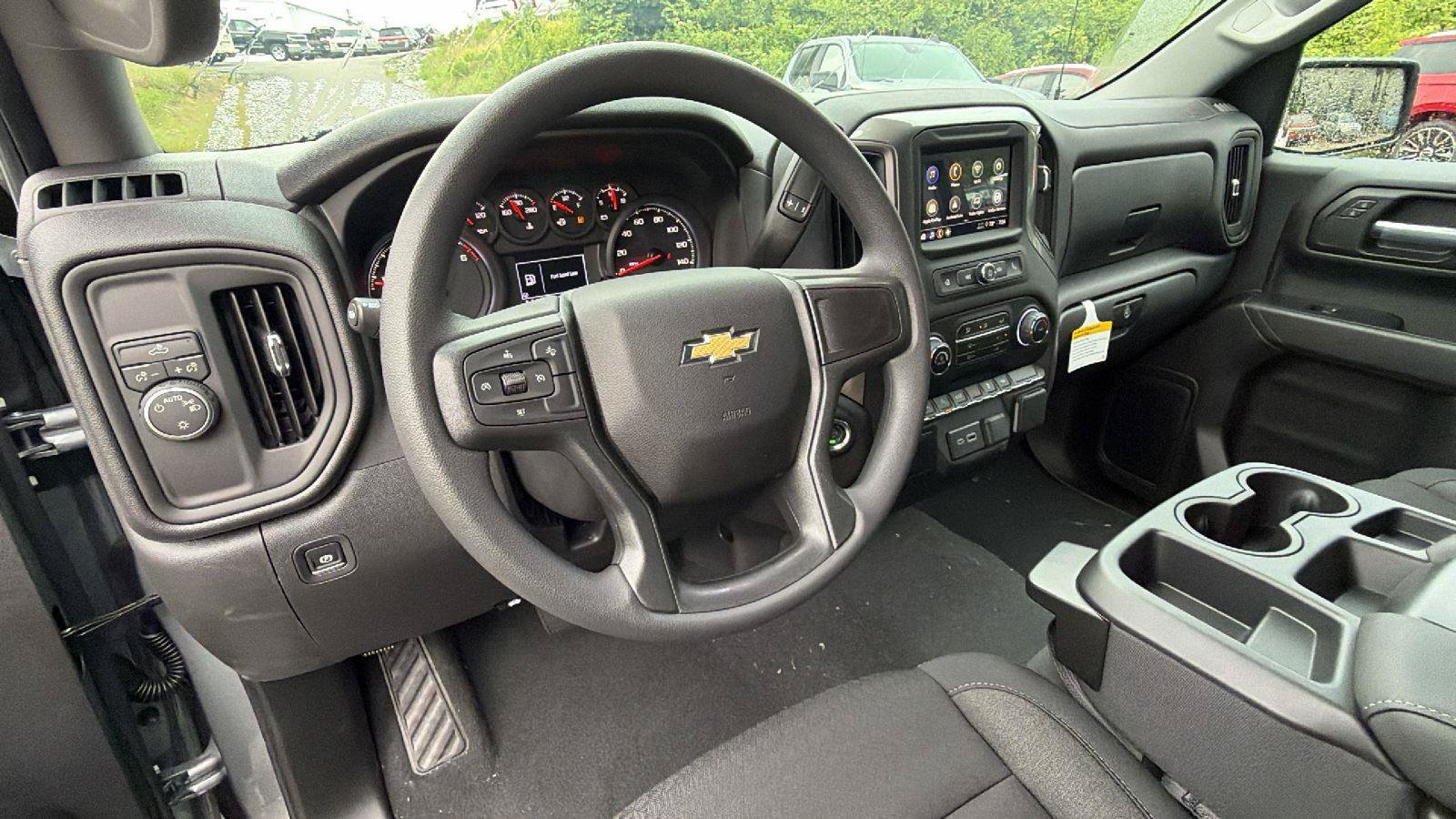 New 2026 Chevrolet Silverado 1500 Custom w/ Turbomax Blackout Package RWD image 3