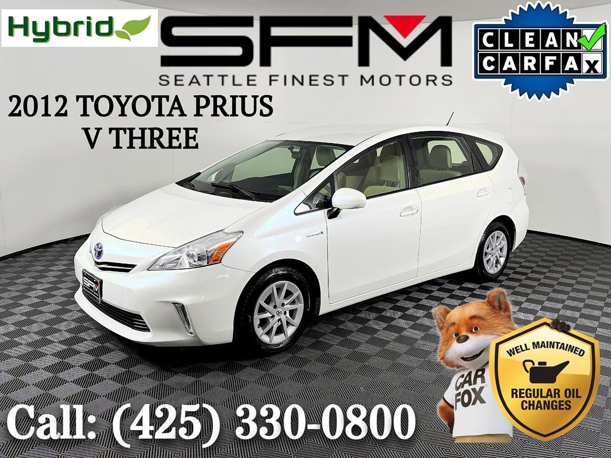 Used 2012 Toyota Prius V Three