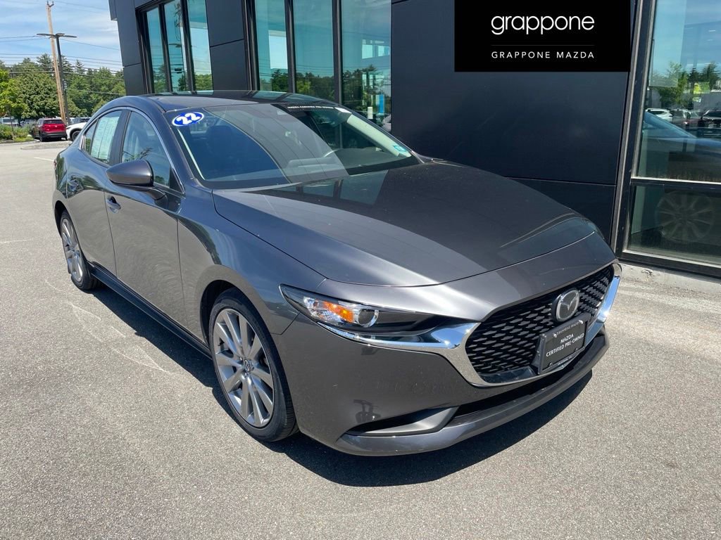 Certified 2022 MAZDA MAZDA3 s FWD image 1