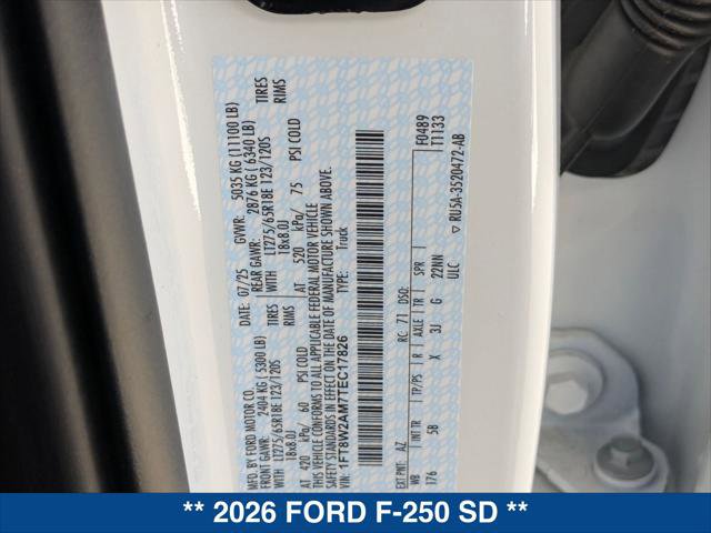 New 2026 Ford F250 Lariat image 21
