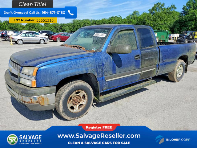 Used 2004 Chevrolet Silverado 1500 LS w/ Light Duty Power Package AWD/4WD image 1