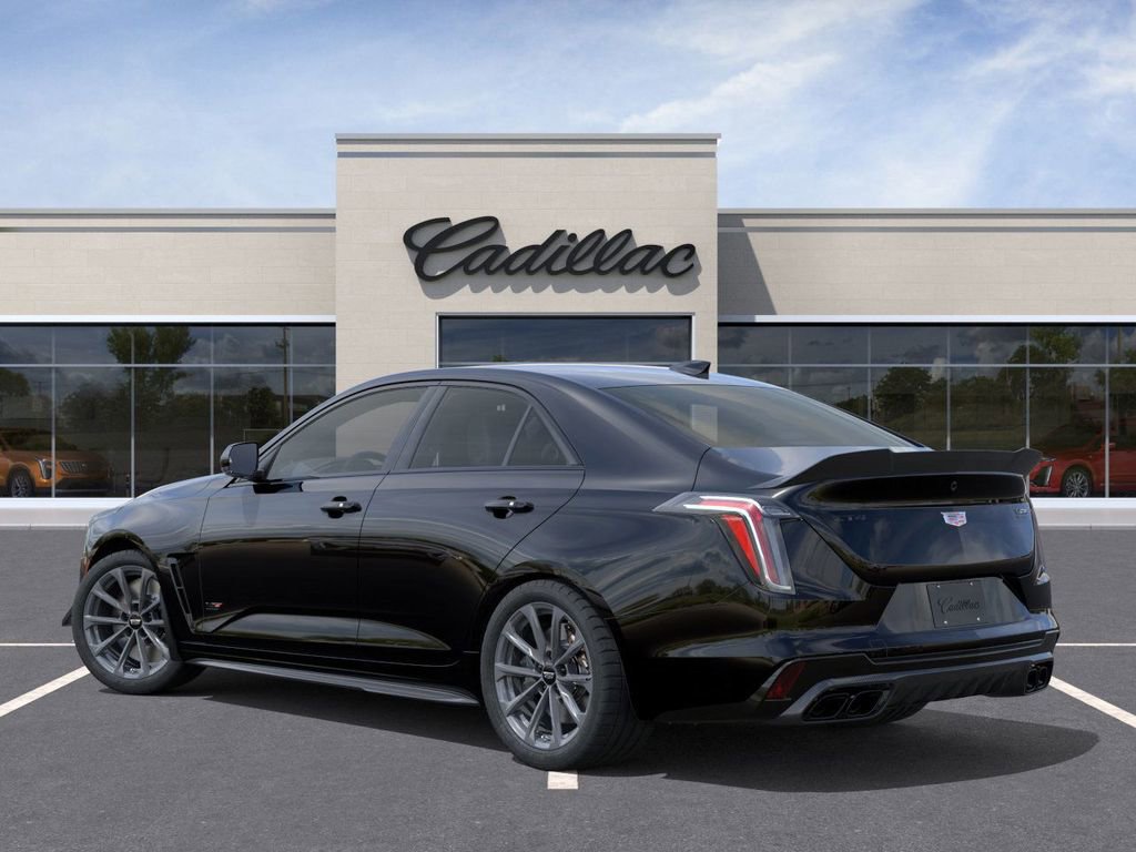 New 2026 Cadillac CT4 V Blackwing w/ Carbon Fiber 1 Package RWD image 3
