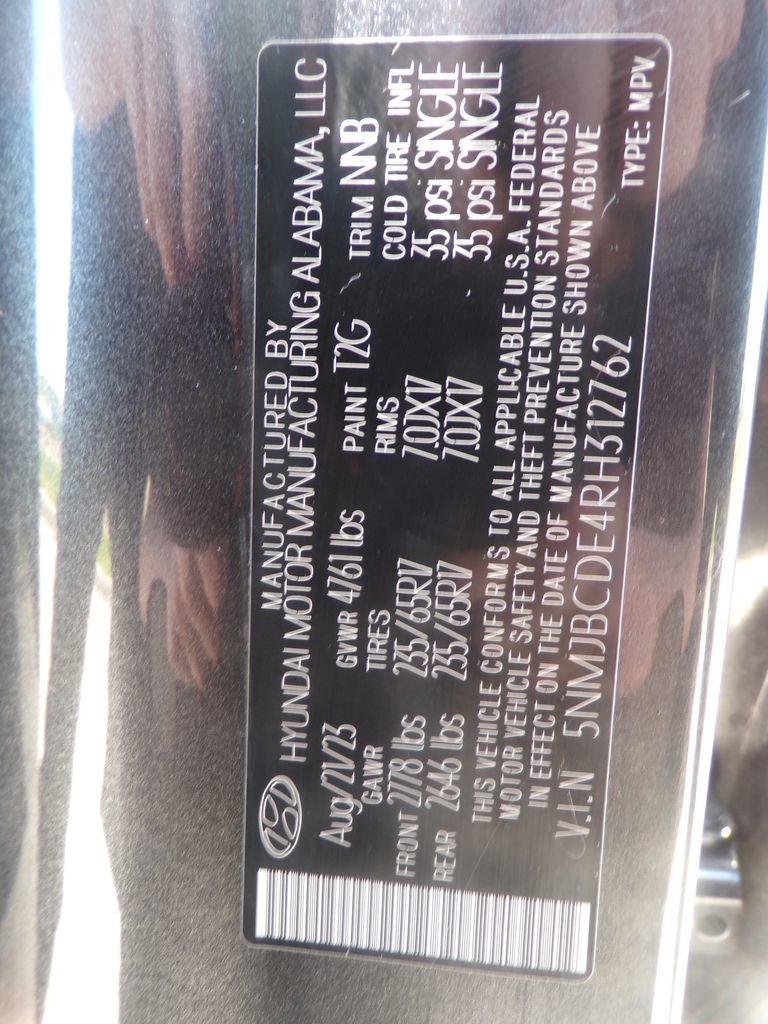 Certified 2024 Hyundai Tucson SEL AWD/4WD image 32