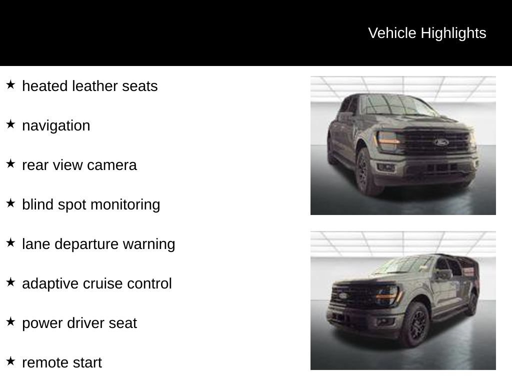 Used 2024 Ford F150 XLT w/ Equipment Group 302A MID AWD/4WD image 11