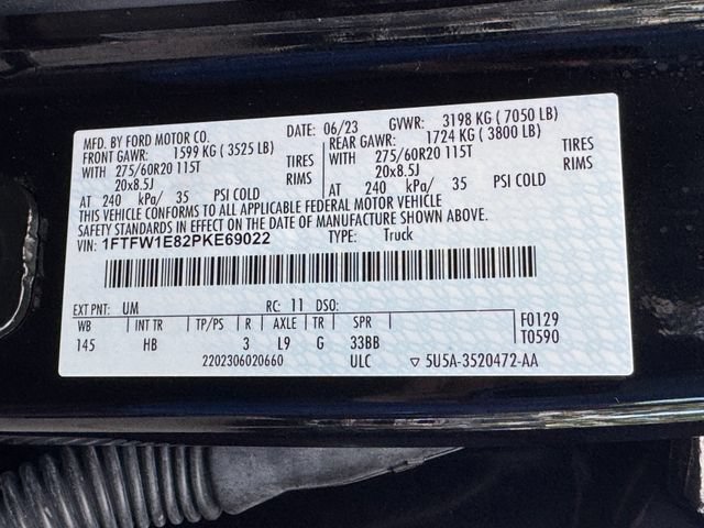 Used 2023 Ford F150 Lariat AWD/4WD image 32