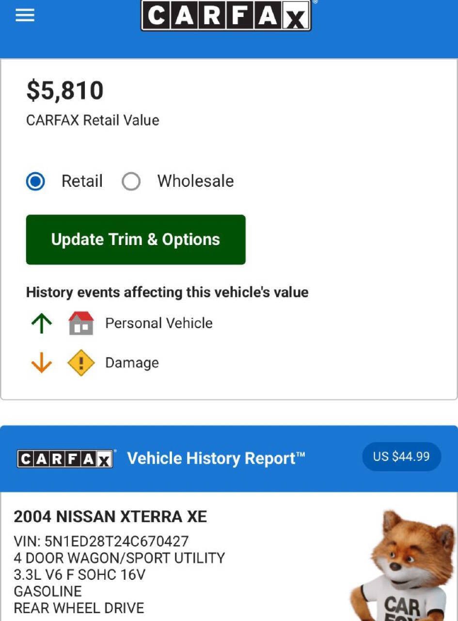 Used 2004 Nissan Xterra XE RWD image 17