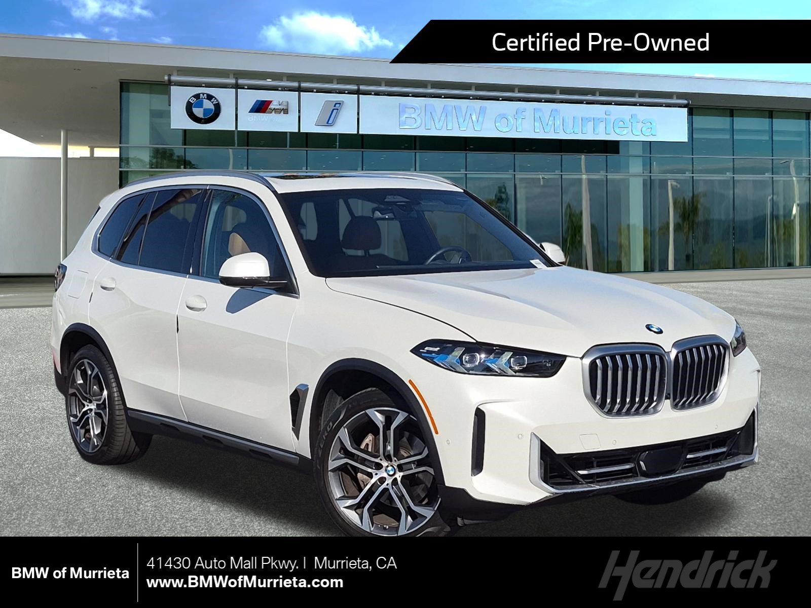 Certified 2025 BMW X5 sDrive40i w/ Premium Package