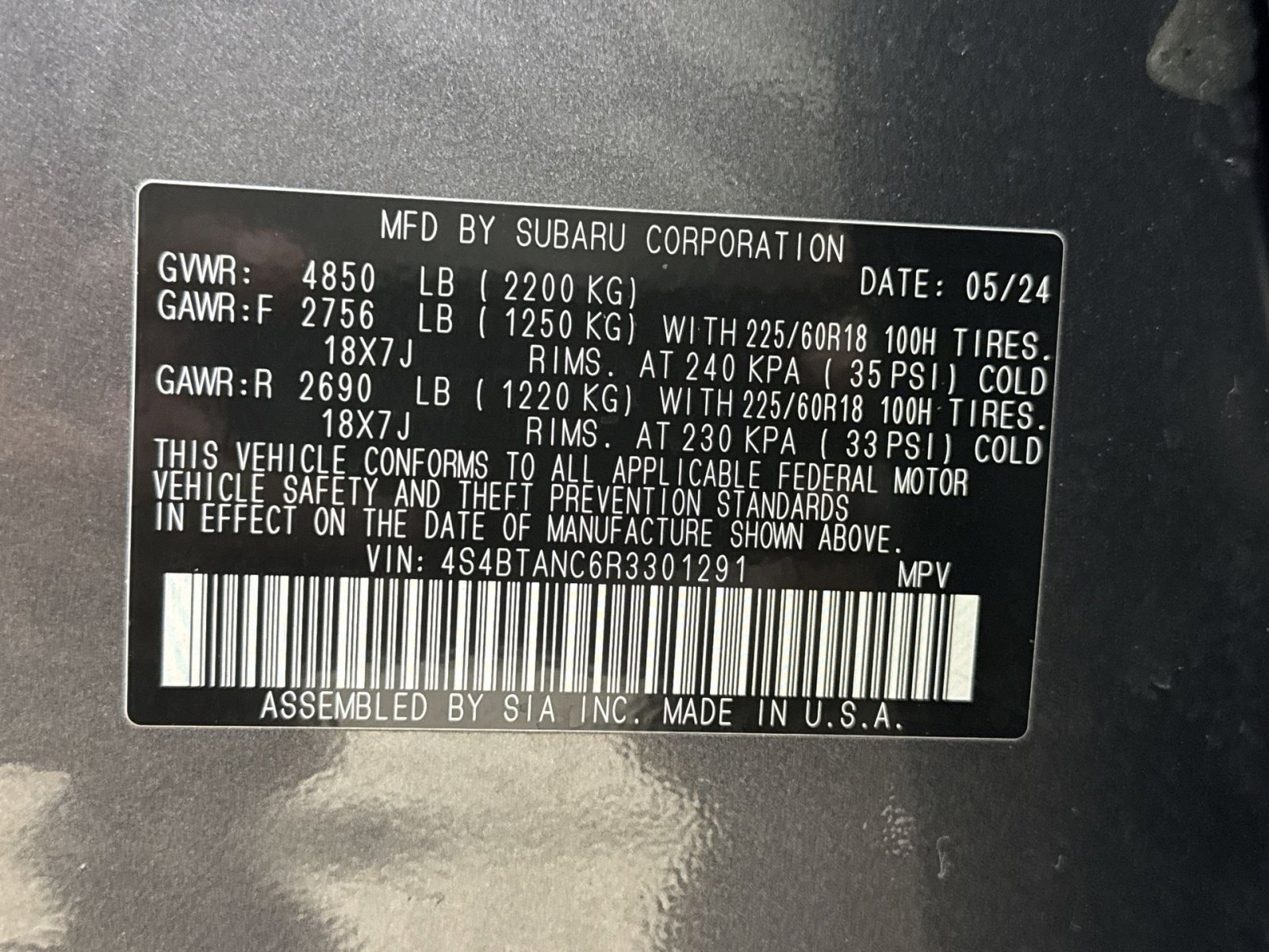 Used 2024 Subaru Outback Limited AWD/4WD image 34