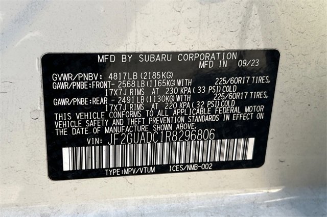 Used 2024 Subaru Crosstrek 2.0i Premium image 34