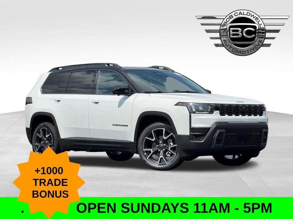 New 2026 Jeep Cherokee Overland w/ Advanced Pro Tech Group