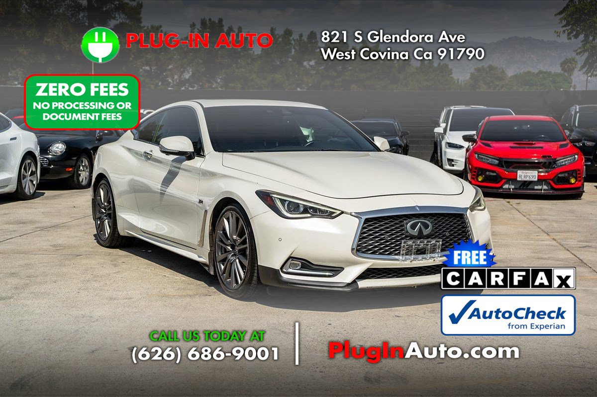 Used 2017 INFINITI Q60 3.0t Sport RWD image 3