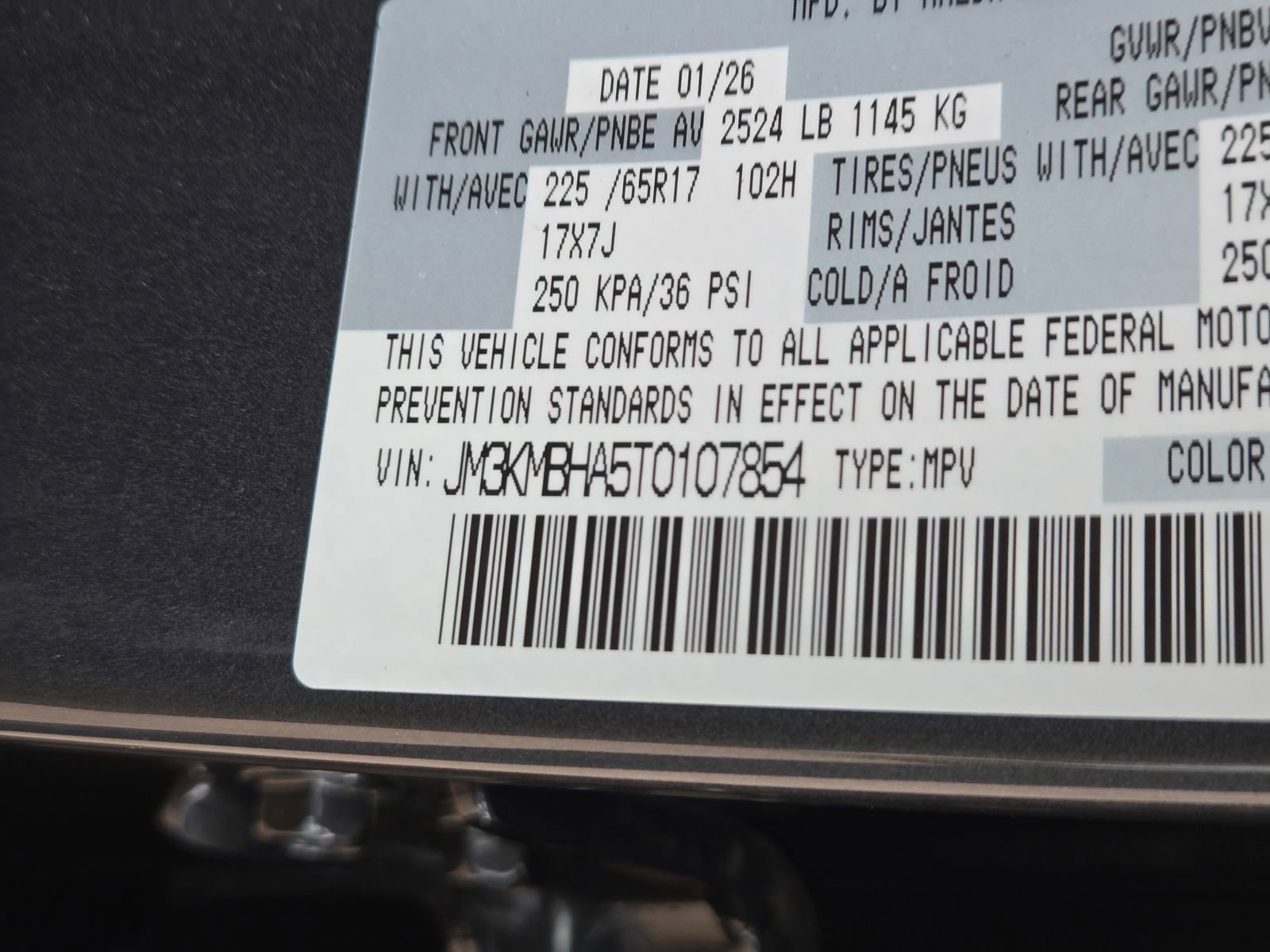 New 2026 MAZDA CX-5 Select image 21