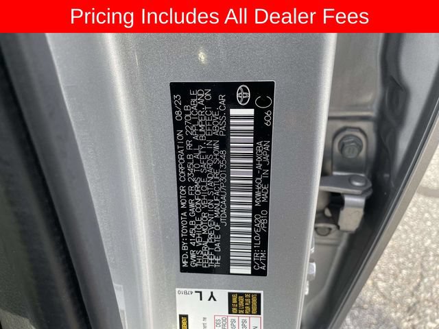 Certified 2023 Toyota Prius XLE FWD image 36