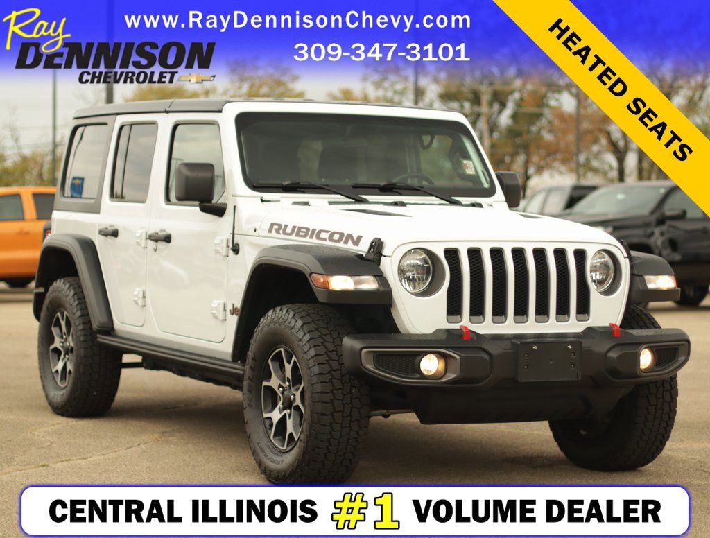 Used 2021 Jeep Wrangler Unlimited Rubicon w/ Cold Weather Group image 1