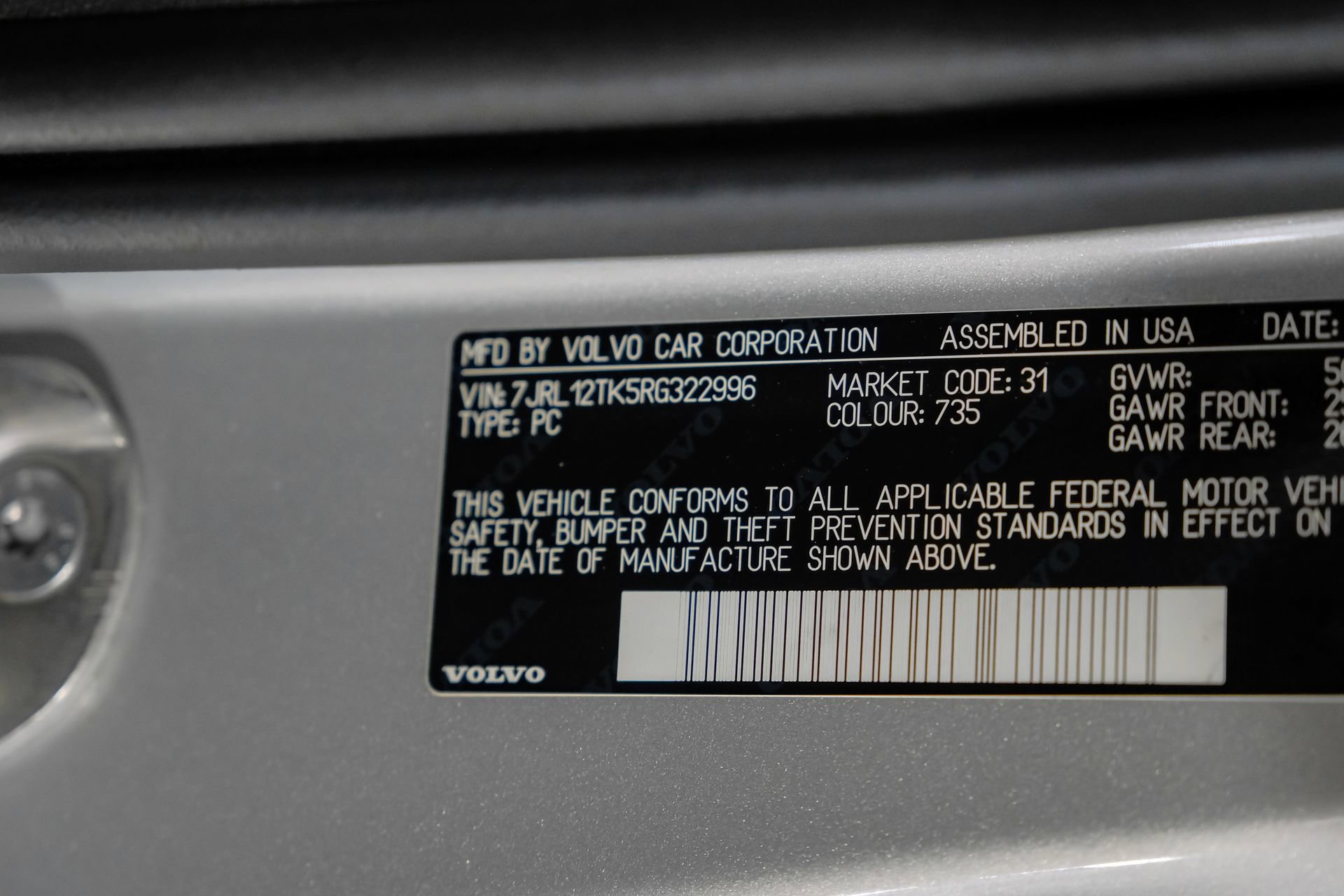 Used 2024 Volvo S60 B5 Core AWD/4WD image 62