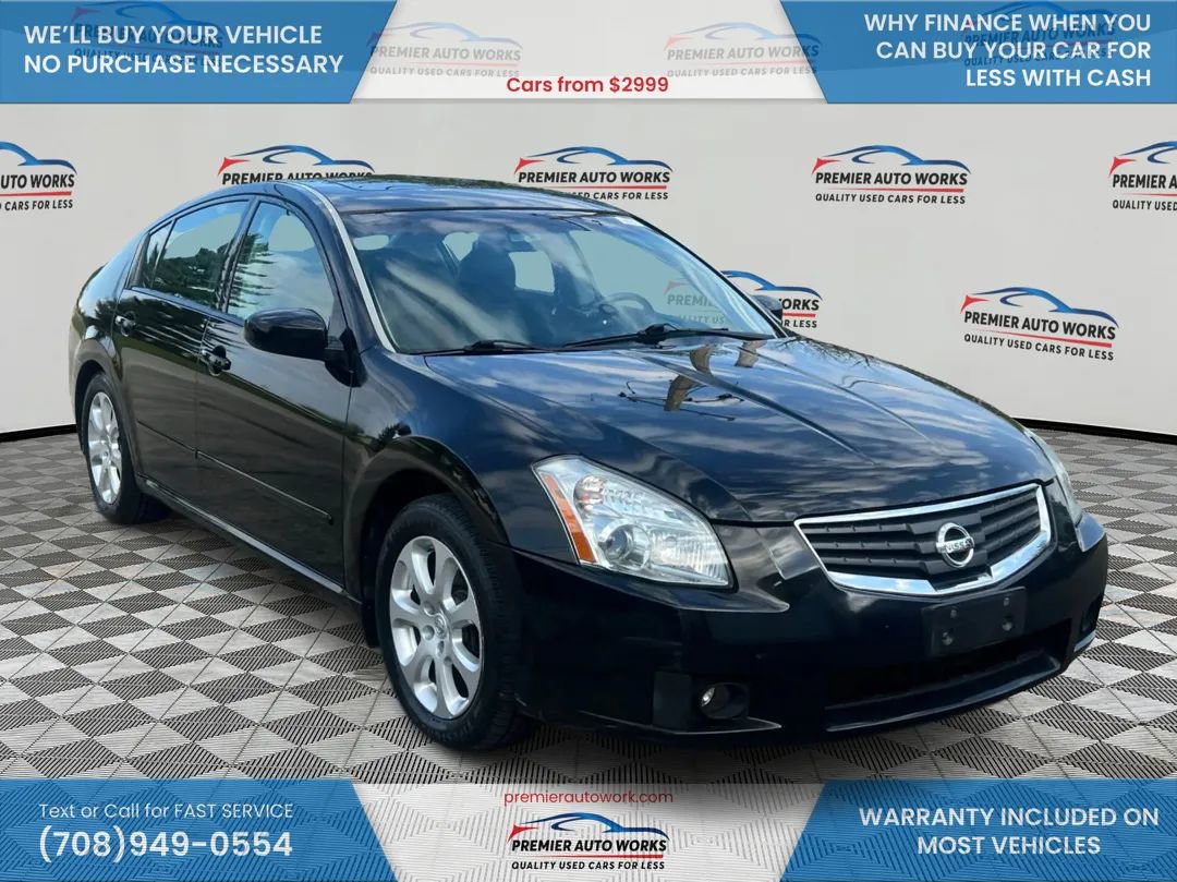 Used 2007 Nissan Maxima 3.5 SL w/ Navigation System Pkg FWD image 3