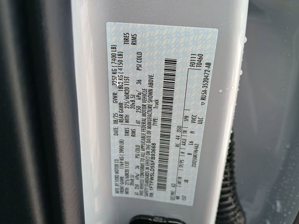 New 2025 Ford F150 Lariat w/ Equipment Group 502A High image 25