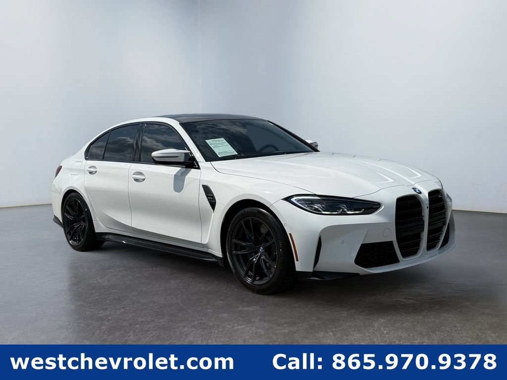 Used 2024 BMW M3 w/ Parking Assistance Package RWD image 1