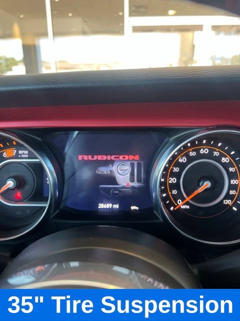 Used 2023 Jeep Wrangler Unlimited Rubicon w/ Xtreme 35 Tire Package AWD/4WD image 14
