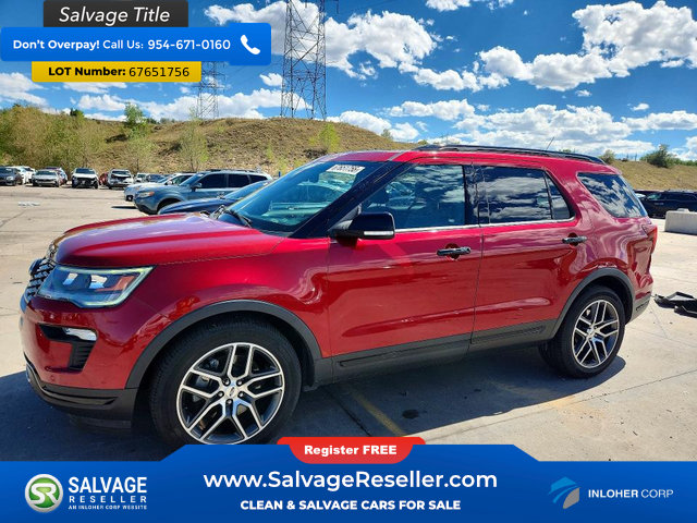 Used 2018 Ford Explorer Sport w/ Equipment Group 401A AWD/4WD image 1