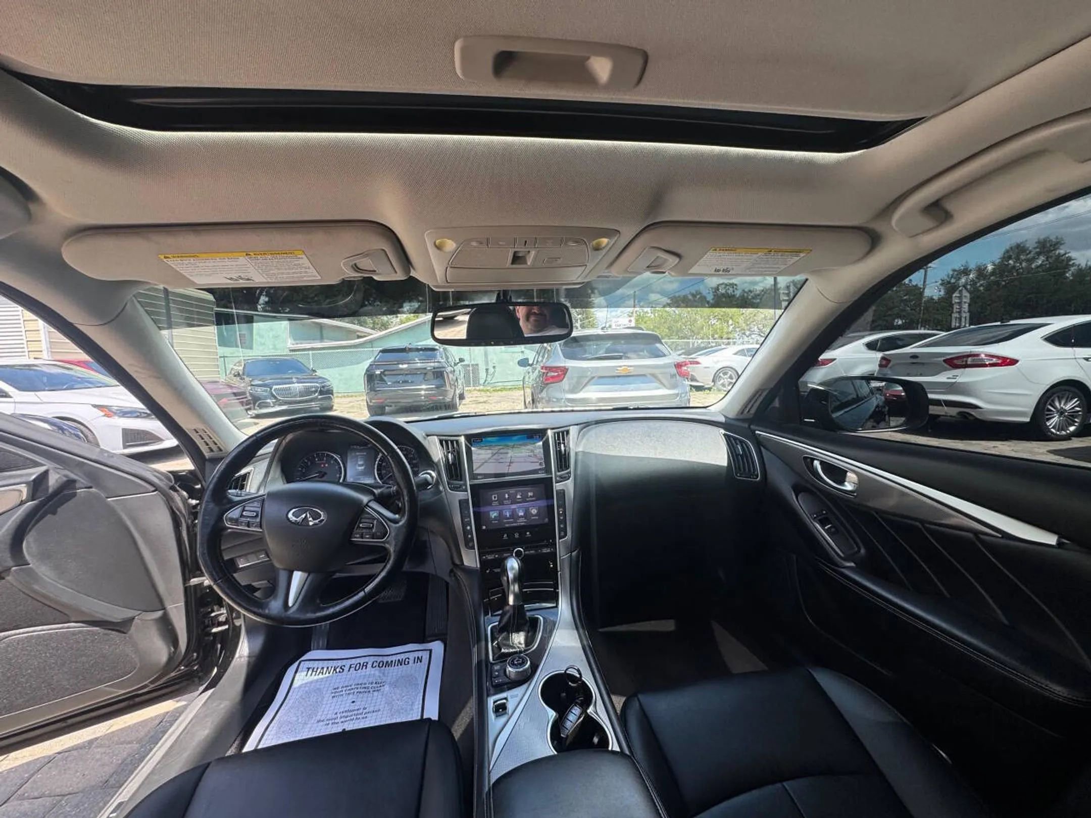 Used 2015 INFINITI Q50 Premium w/ Navigation Package AWD/4WD image 17