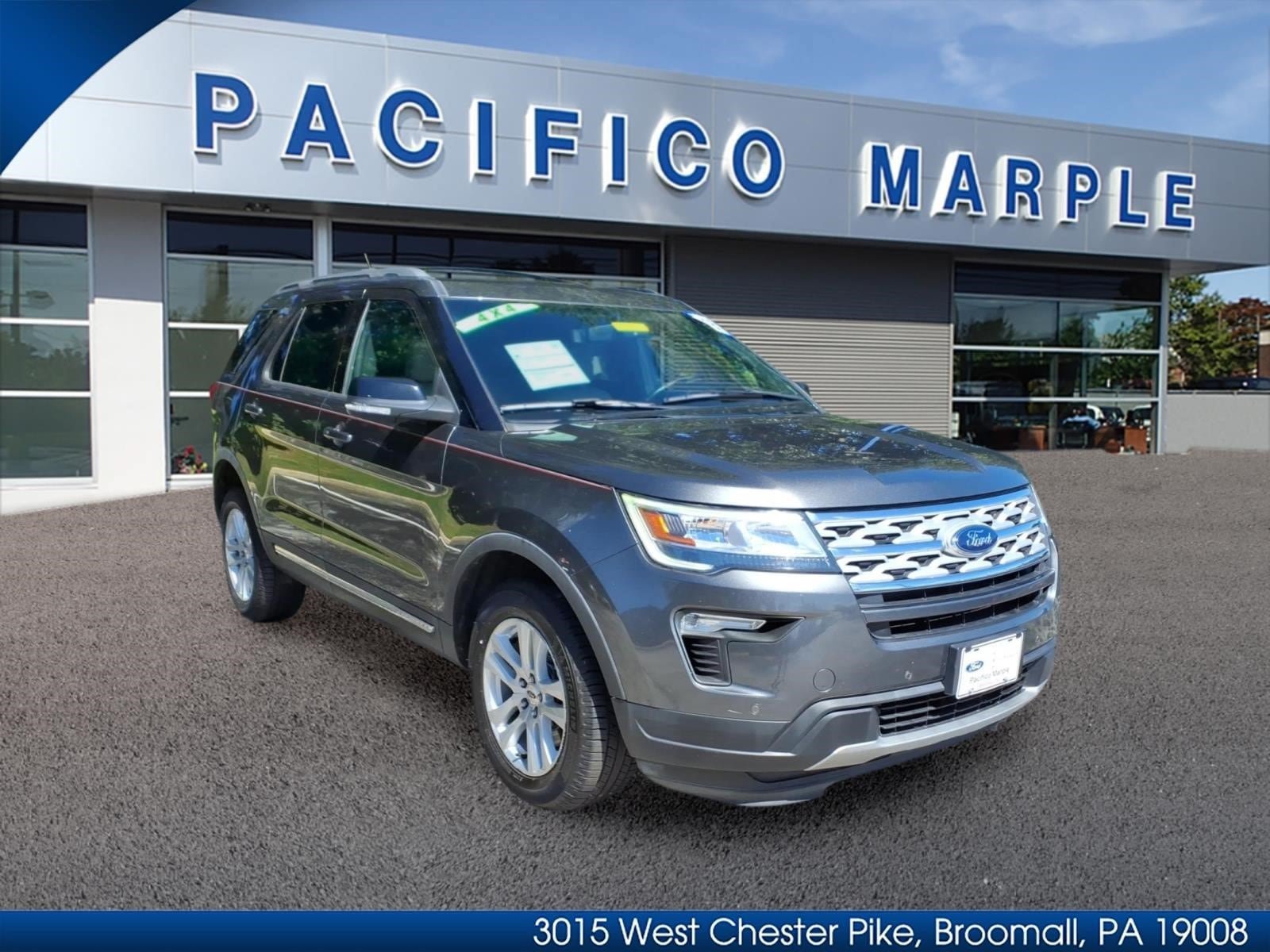 Certified 2018 Ford Explorer XLT w/ Equipment Group 202A AWD/4WD image 1