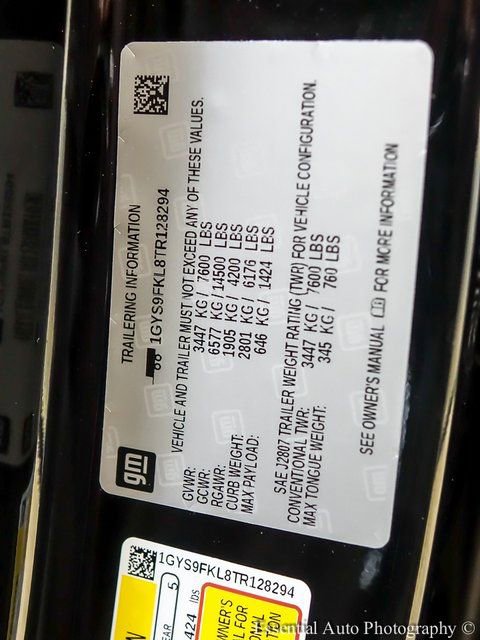 Certified 2026 Cadillac Escalade Sport w/ LPO, ONYX Package image 33