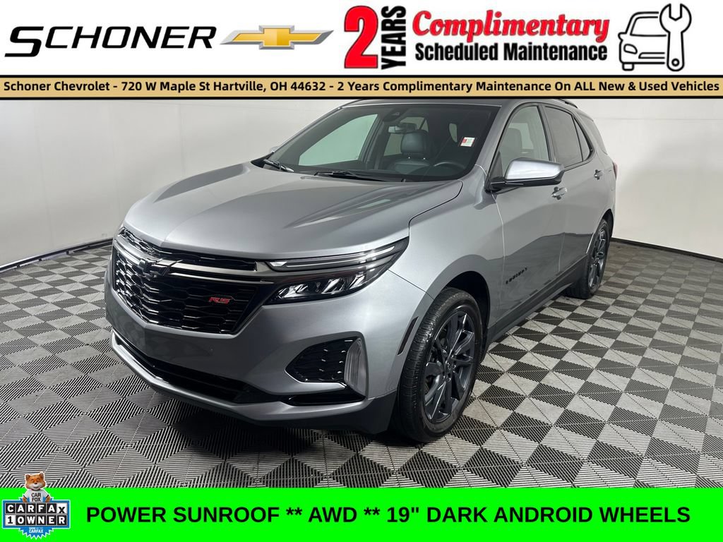 Used 2023 Chevrolet Equinox RS w/ LPO, Floor Liner Package AWD/4WD video 1