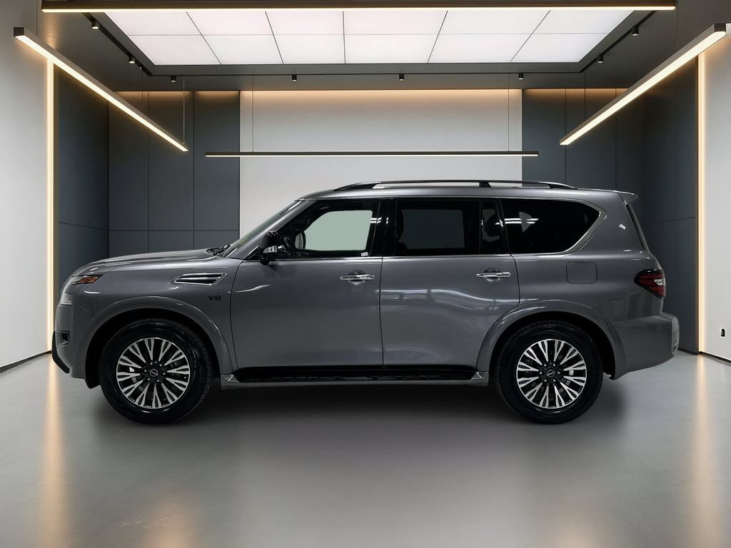 Used 2021 Nissan Armada SL w/ Midnight Edition Package RWD image 2