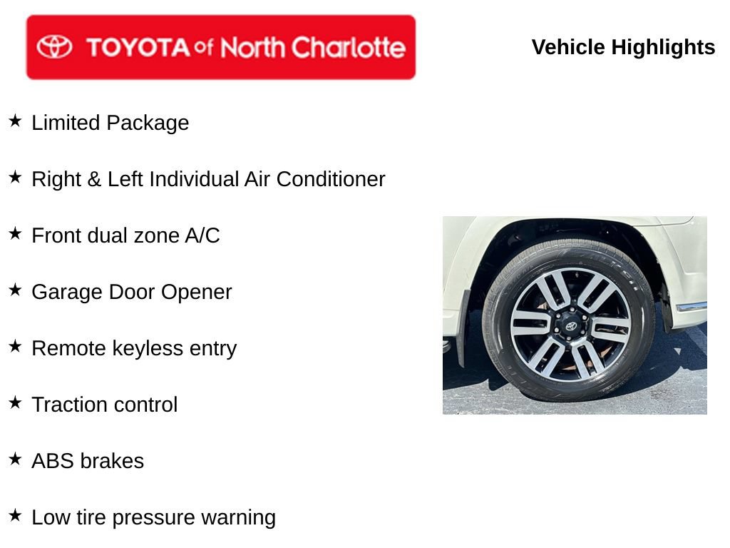 Used 2019 Toyota 4Runner Limited AWD/4WD image 5
