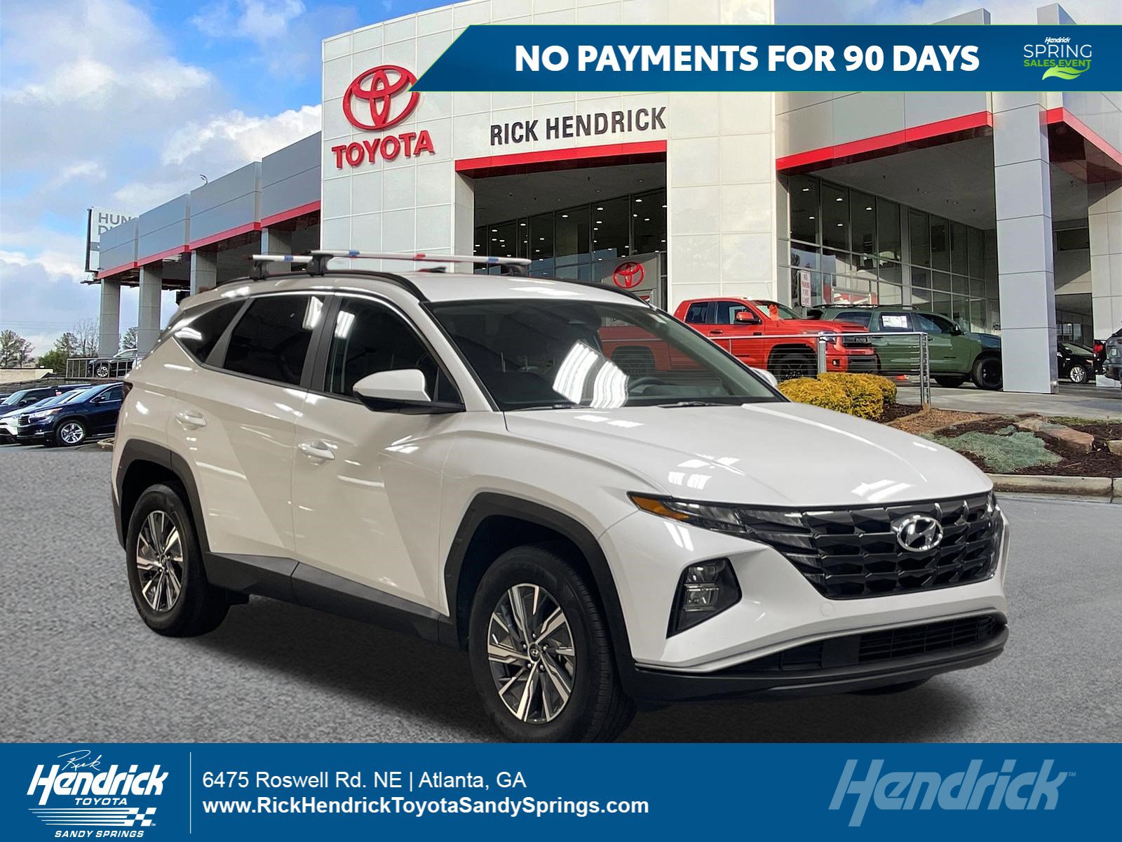 Used 2024 Hyundai Tucson Blue AWD/4WD image 1