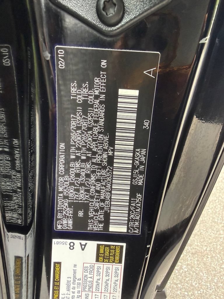 Used 2010 Toyota FJ Cruiser 4WD w/ Upgrade Pkg 2 image 36