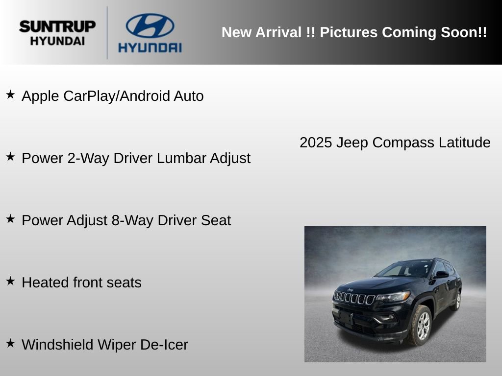 Used 2025 Jeep Compass Latitude w/ Sun & Sound Group image 18