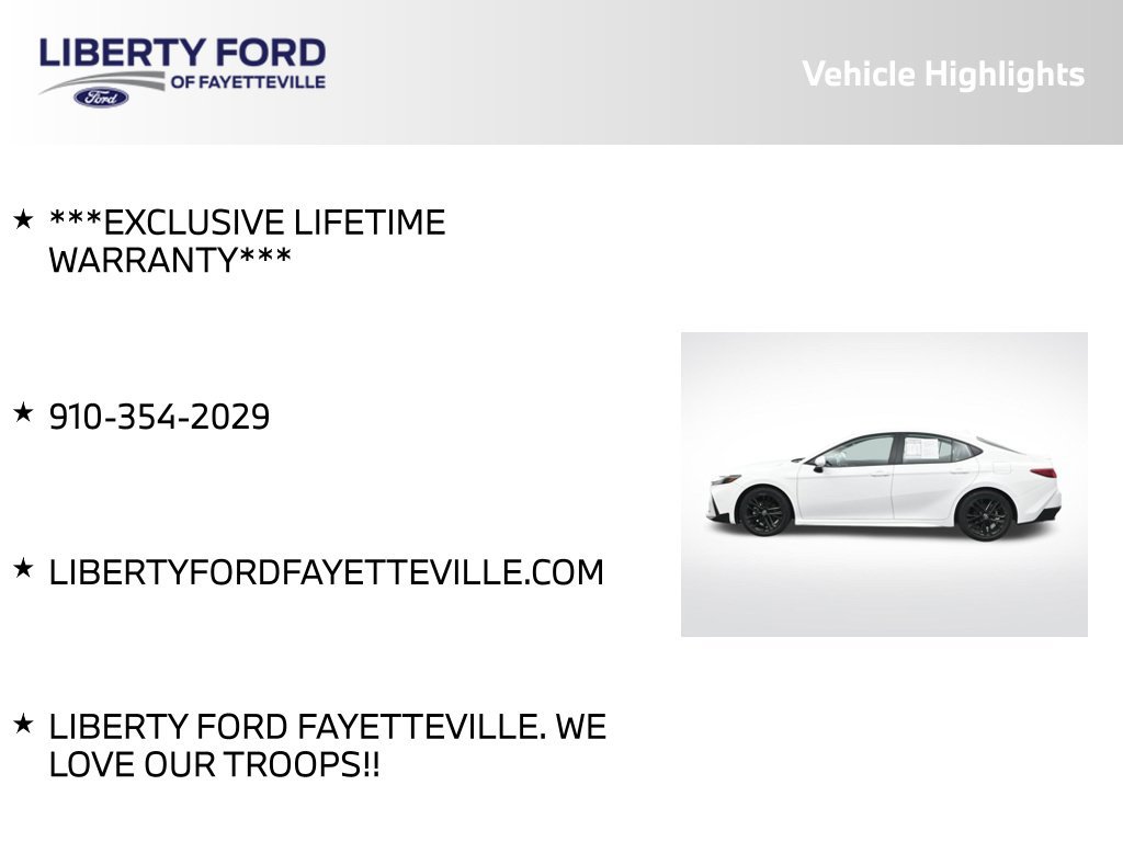 Used 2025 Toyota Camry SE FWD image 5