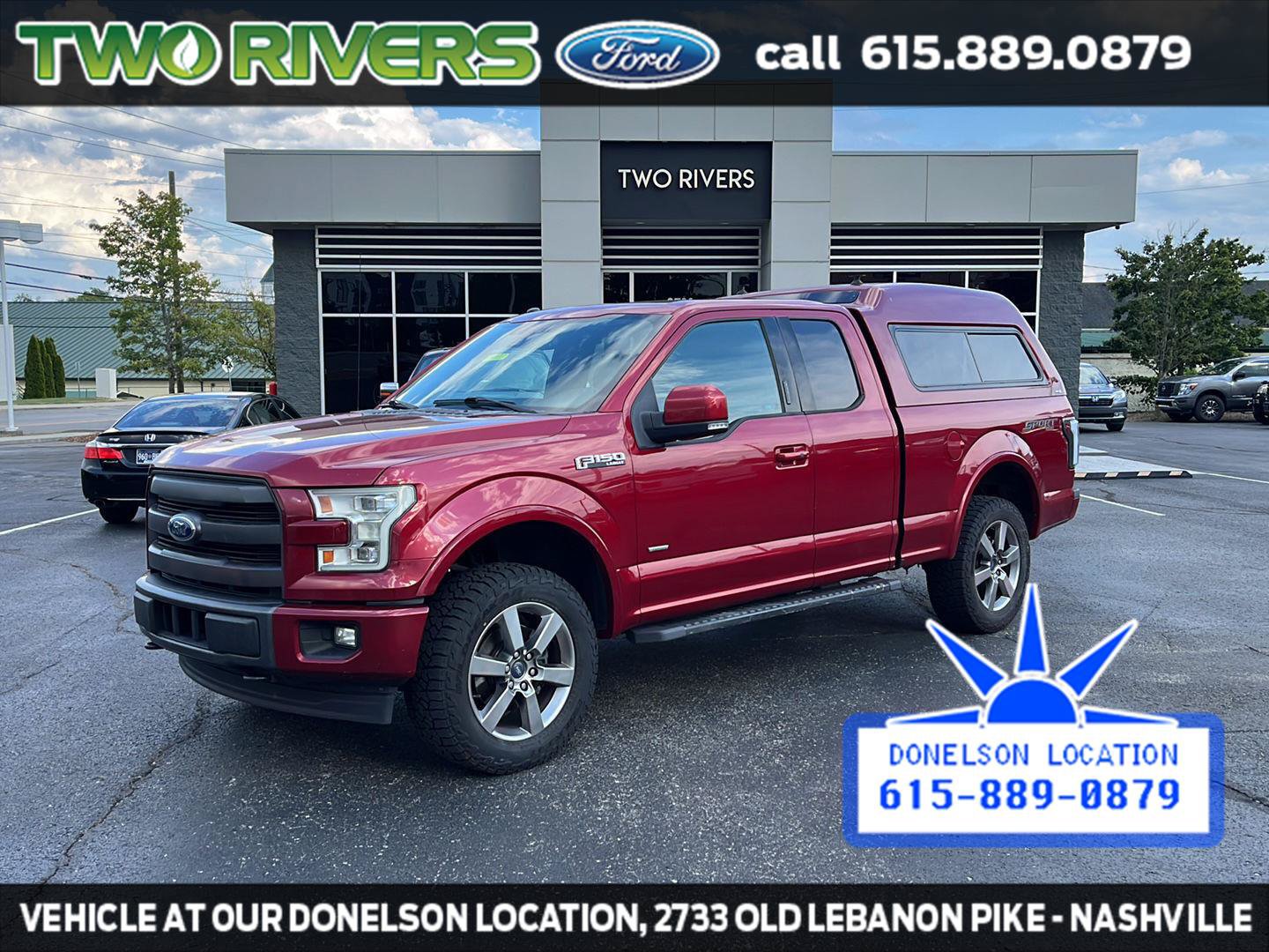 Used 2015 Ford F150 Lariat w/ Equipment Group 502A Luxury AWD/4WD image 1