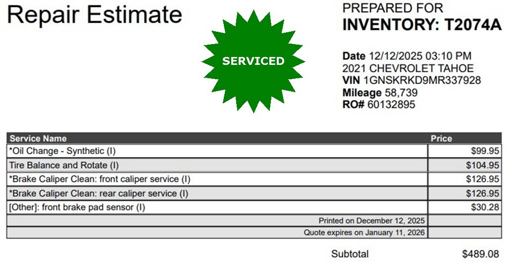 Certified 2021 Chevrolet Tahoe RST w/ Luxury Package image 3