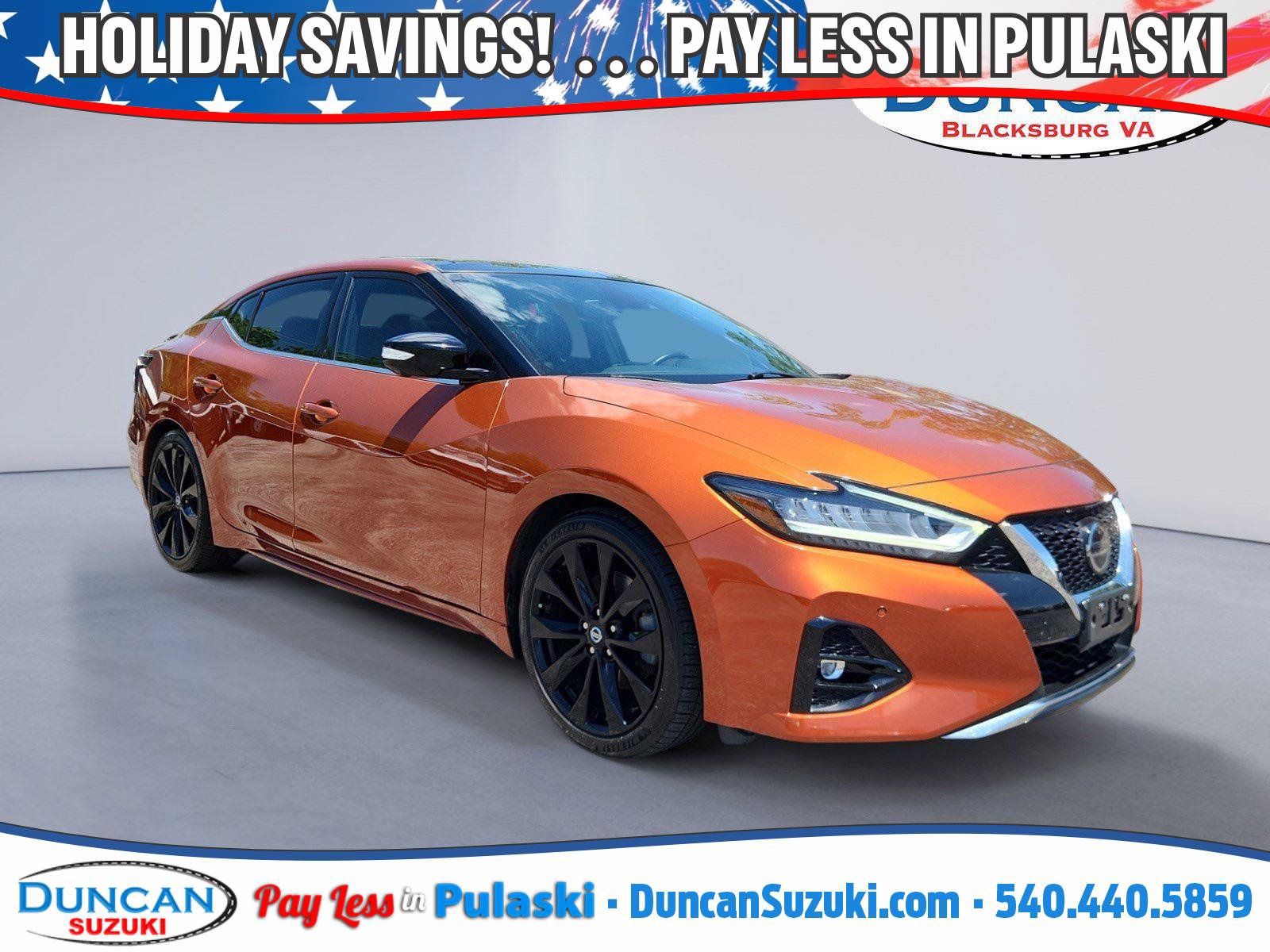 Used 2019 Nissan Maxima SR w/ Premium Package FWD image 1