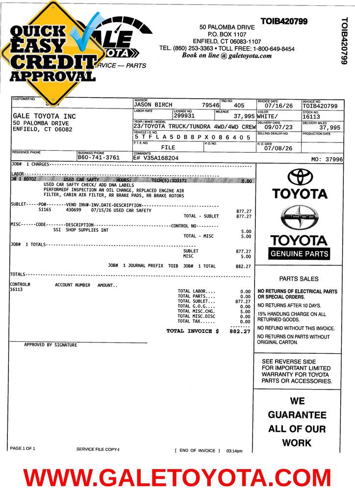 Used 2023 Toyota Tundra SR5 AWD/4WD image 12