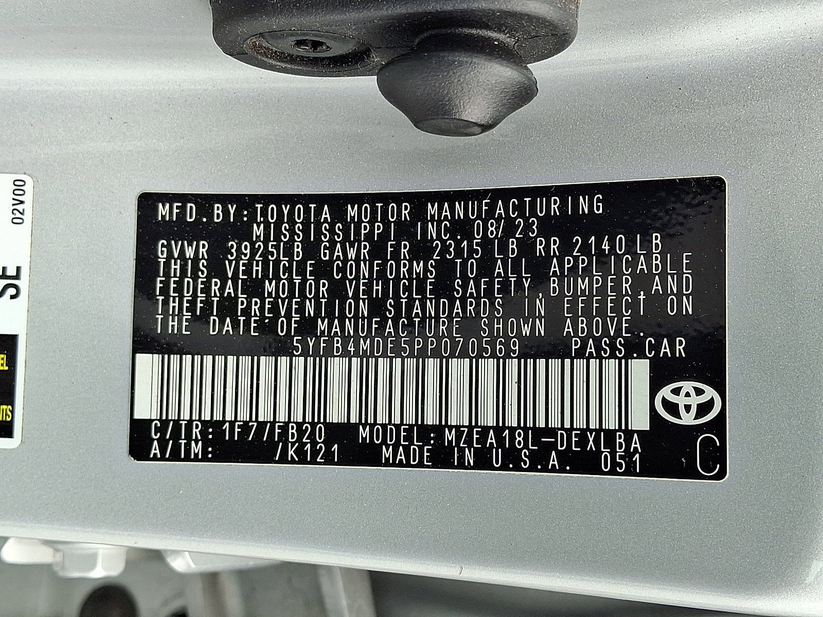 Used 2023 Toyota Corolla LE FWD image 26
