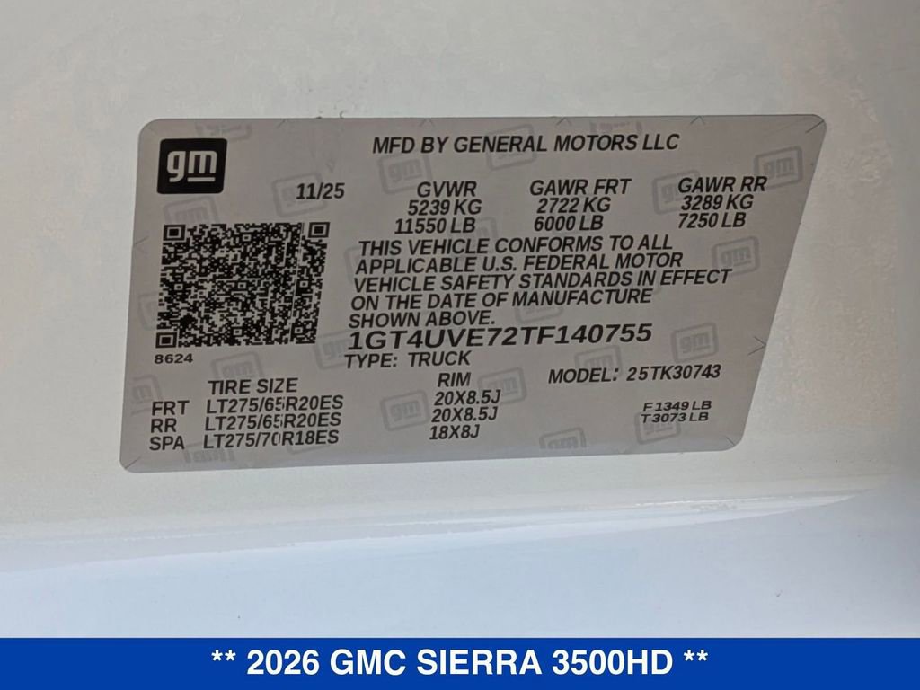 New 2026 GMC Sierra 3500 AT4 w/ AT4 Premium Plus Package image 42