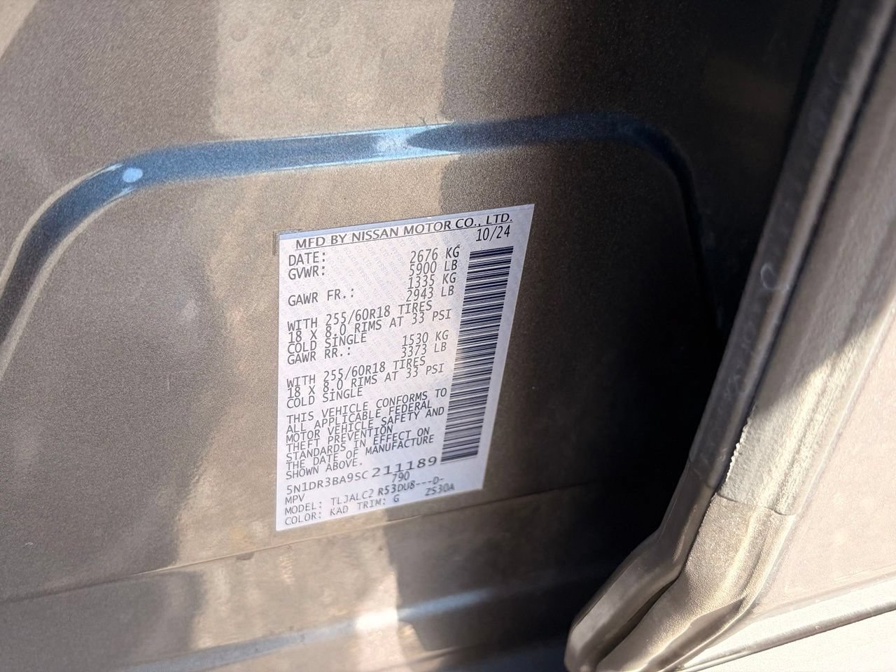 Certified 2025 Nissan Pathfinder SV FWD image 31