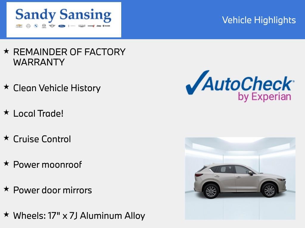 Used 2025 MAZDA CX-5 AWD 2.5 S w/ Preferred Package image 8