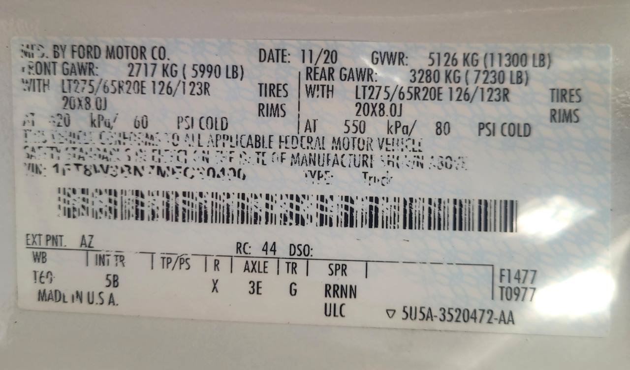 Used 2021 Ford F350 Lariat AWD/4WD image 44