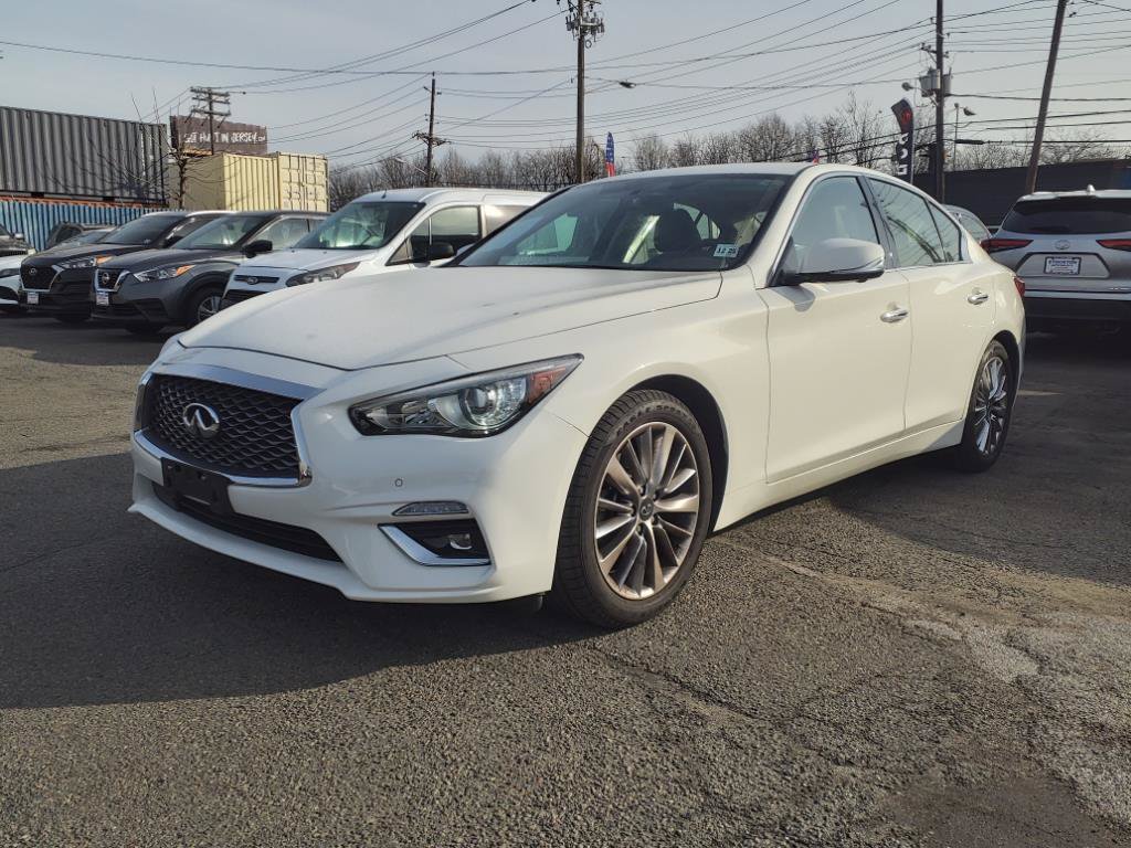 Used 2021 INFINITI Q50 Luxe AWD/4WD image 3